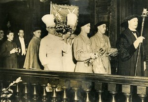 United Kingdom London Cutler Hall Banquet Boar's Head Old Press Photo 1936