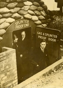 United Kingdom Birmingham King George VI Visit Shelters Old Press Photo 1939