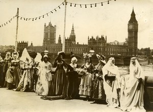 London Fine Arts Students Historic Clothing Exhibition Fashion Press Photo 1949