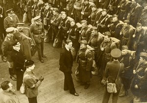 United Kingdom WWII Newfoundland Troops Anthony Eden Old Press Photo 1940