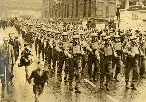 United Kingdom London WWII Canadian Troops Division Parade Old Press Photo 1940