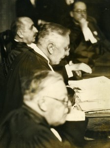 France Paris Prefet Causeret Murder Trial Germaine Huot Old Photo 1934