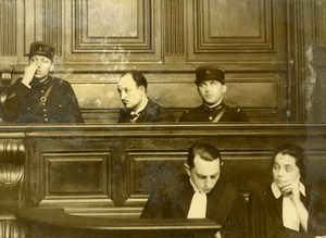 France Paris Accountant Yvon Duburcq Trial Old Press Photo 1935