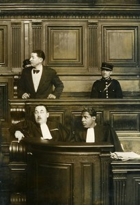 France Paris Criminology Killer Richard Feys Trial Old Manuel Photo 1936