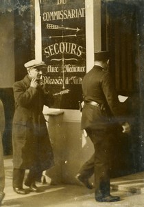 France Paris Criminology René Delire Grenelle Police Station Press Photo 1937