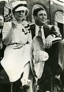 Lawyer Politician Wendell Willkie & Wife Old Press Photo 1941