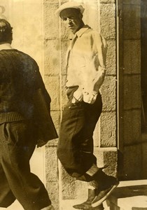 King Leopold of Belgium at Saint Moritz Old Press Photo 1937