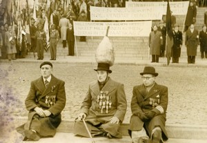 Belgium Brussels Military Ceremony Armistice Day ? Old Press Photo 1935