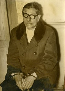 France Paris Criminology Marcel Charrere Wife Killer Old Photo 1949