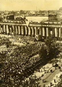 Germany Berlin Post War events in support of the victims of Fascim Photo 1948