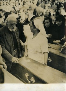 Morocco Funeral Victims of Meknes Riots Old Photo 1956