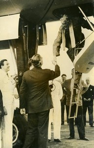 United Kingdom Farnborough Sir Anthony Eden Atomic Bomber Avro Vulcan Photo 1955