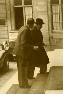 France Paris War Minister Edouard Daladier Political Old Photo 1938