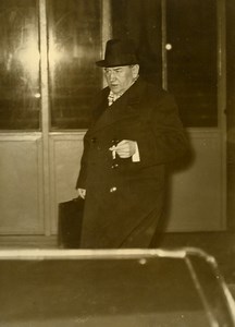 France Paris War Minister Edouard Daladier Political Old Photo 1938