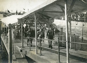 Norway Trondheim King Haakon VII & Prince of Wales Old Photo 1910