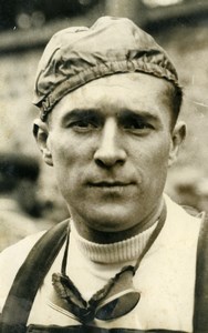 France Paris Portrait of Cyclist Louis Thietard Sport Old Photo 1939