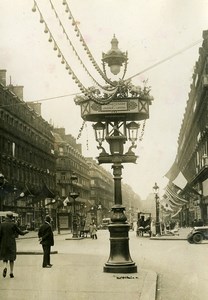 France Paris Avenue de l'Opera 50th anniversary Old Meurisse Photo 1929