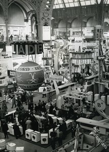 France Paris Salon des Arts Menagers Exhibit Grand Palais Old Photo 1960