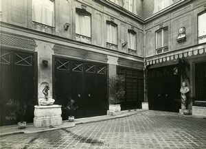 France Paris Hotel Particulier Rue de Presbourg Brunei Embassy Old Photo 1900