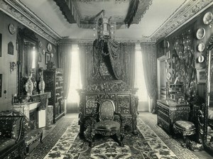 Paris Hotel Particulier Bedroom Rue de Presbourg Brunei Embassy Old Photo 1900