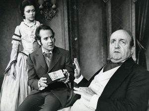 France Theater Bernard Blier le Faiseur of Balzac Old Photo 1972