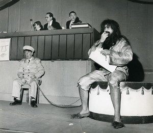 France Theater Roger Hanin in Wako Old Photo Bernand 1957