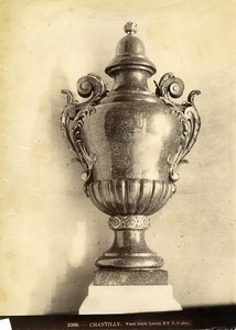 France Chantilly Sculpture Vase period Louis XV Old Photo LP 1870