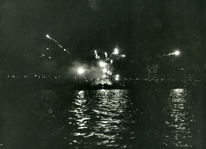 Portugal Guimaraes Photographic Study Fireworks Old Photo Azevedo 1949