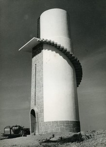 Portugal Guimaraes Photographic Study Tower Old Photo Albino Fernandes 1950