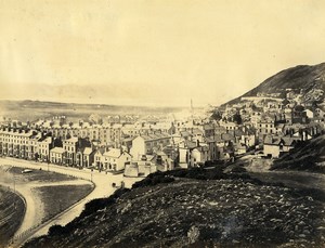 United Kingdom Wales ? Coastal Town Old Photo Francis Frith 1875