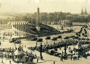 France Paris Concorde Place Military Parade Old Photo 14 July 1959