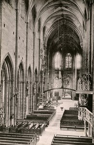 Germany Nurnberg Church St Lorenzkirche Interior Old Cabinte Photo Rommler 1890