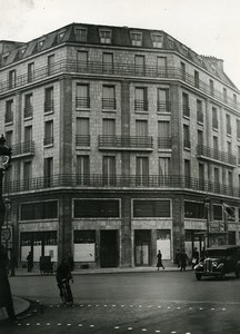 France Paris Communist Party Headquarters Carrefour Chateaudun Old Photo 1938