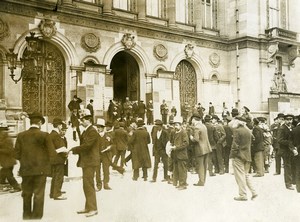 France Paris Political Municipal Elections Voters Old Photo 1910's