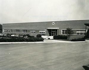 USA Landover American Red Cross Warehouse Exterior view Old Photo 1960