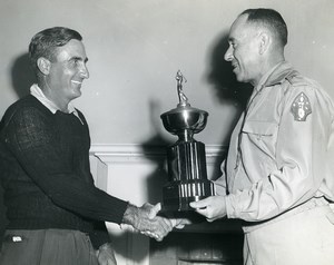 USA Golf Competition Presentation of Trophy Sports Old Photo 1960