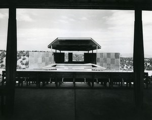 USA New Mexico Santa Fe Opera Theatre Old Photo 1957