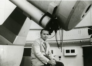 Space Astronomer Lubos Kohoutek from Hamburg Observatory Comet NASA Photo 1973