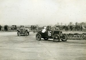 France GP de Provence Miramas Pilote Massias sur Alfa Romeo ancienne Photo Rol 1925