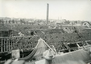 France Reims Ruins WWI First World War Old Photo Wentzell 1919