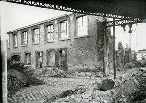 France Reims Ruins WWI First World War Old Photo Wentzell 1919