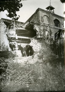 France Reims Ruins WWI First World War Old Photo Wentzell 1919