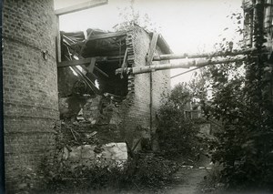 France Reims Ruins WWI First World War Old Photo Wentzell 1919