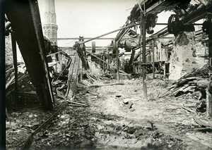 France Reims Ruins WWI First World War Old Photo Wentzell 1919