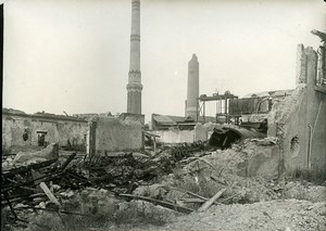 France Reims Ruins WWI First World War Old Photo Wentzell 1919