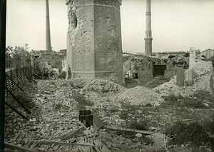 France Reims Ruins WWI First World War Old Photo Wentzell 1919