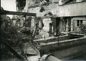 France Reims Ruins WWI First World War Old Photo Wentzell 1919