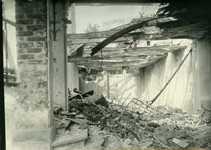 France Reims Ruins WWI First World War Old Photo Wentzell 1919