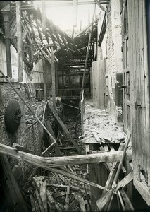 France Reims Ruins WWI First World War Old Photo Wentzell 1919