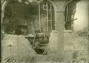 France Reims Ruins WWI First World War Old Photo Wentzell 1919